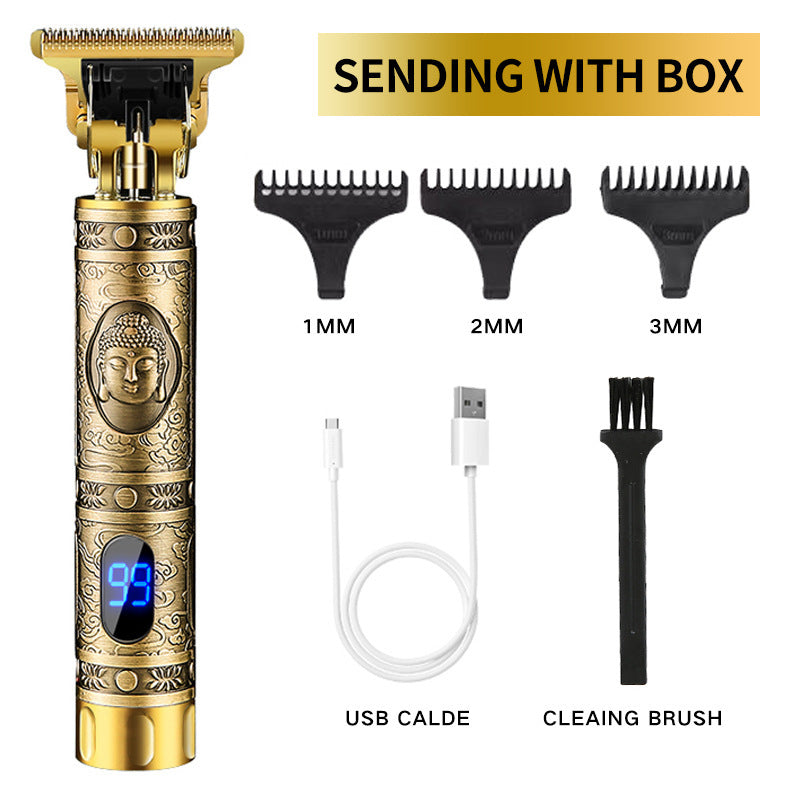 Electric Hair Clipper, Electric Hair Clipper, Oil Head Engraving Razor Electric Hair Clipper, Electric Hair Clipper, Oil Head Engraving Razor